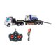 thumbnail image 1 of Camión de Ingeniería de Juguete Baoblaze Control Remoto Miniatura Grúa Carro de Cabeza Plana, 1 of 8