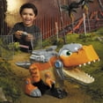thumbnail image 4 of Little Tikes T-Rex Strike RC Remote Control Chompin' Dinosaur Toy Vehicle Car with Full 360 Degree Spins That Roars, Plays Music and SFX- Gifts for Kids, Toys for Boys & Girls Ages 4 5 6+ Years Old, 4 of 8