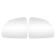 thumbnail image 1 of Lente Del Espejo Retrovisor 2 lentes de cristal para espejo retrovisor lateral de coche a prueba de agua para Tesla Model 3 (blanco), 1 of 4