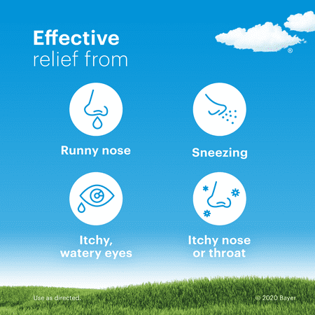 Claritin 24 Hour Non-Drowsy Allergy Relief Tablets,10 mg, 40 Ct (30+10 Bonus)