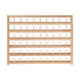 thumbnail image 1 of Bewildely Soporte de 54 carretes Organizador de hilo de coser flotante Carretes de hilo de Expositor de joyas Soporte multifuncional con kit de De coser Bewildely HA013182-00, 1 of 1