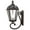 Weathered Bronze, variant on Gama Sonic Solar Outdoor Wall Light, Royal Bulb Exterior Sconce Lamp, Black Cast Aluminum, Clear Beveled Glass, Warm White LED with Omni-Direction Reflector, Large 21-Inch Height, 98B010
