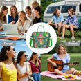 thumbnail image 7 of Pioneer Flower Floral Print Pattern Womens Lunch Box for Work,Insulated Large Lunch Bag for Tween and Teen,Loncheras Para Mujer,Leakproof Adult Lunch Bag for Work,Beach,Travel,Picnic,Camping, 7 of 7