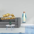 thumbnail image 2 of Figura moderna de Feng Shui con María. Escultura religiosa católica para escritorio, dormitorio u oficina., 2 of 8