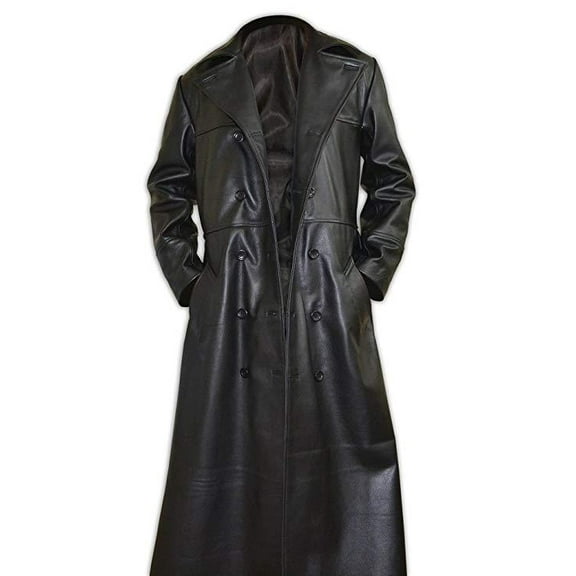 Eric Draven Brandon Lee The Crow Movie Leather Long Coat