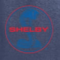thumbnail image 2 of Wild Bobby, Shelby Cobra USA Logo Emblem Powered by Ford Motors, Cars and Trucks, Front and Back Unisex Crewneck Graphic Sweatshirt, Vintage Heather Navy, 4X-Large, 2 of 4