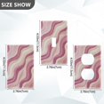 thumbnail image 7 of Yayeee Blank Wall Plate Cover 1-Gang 4.5"x2.7" Home Unused Decorative Outlet, Pink Brown Pattern, 7 of 7