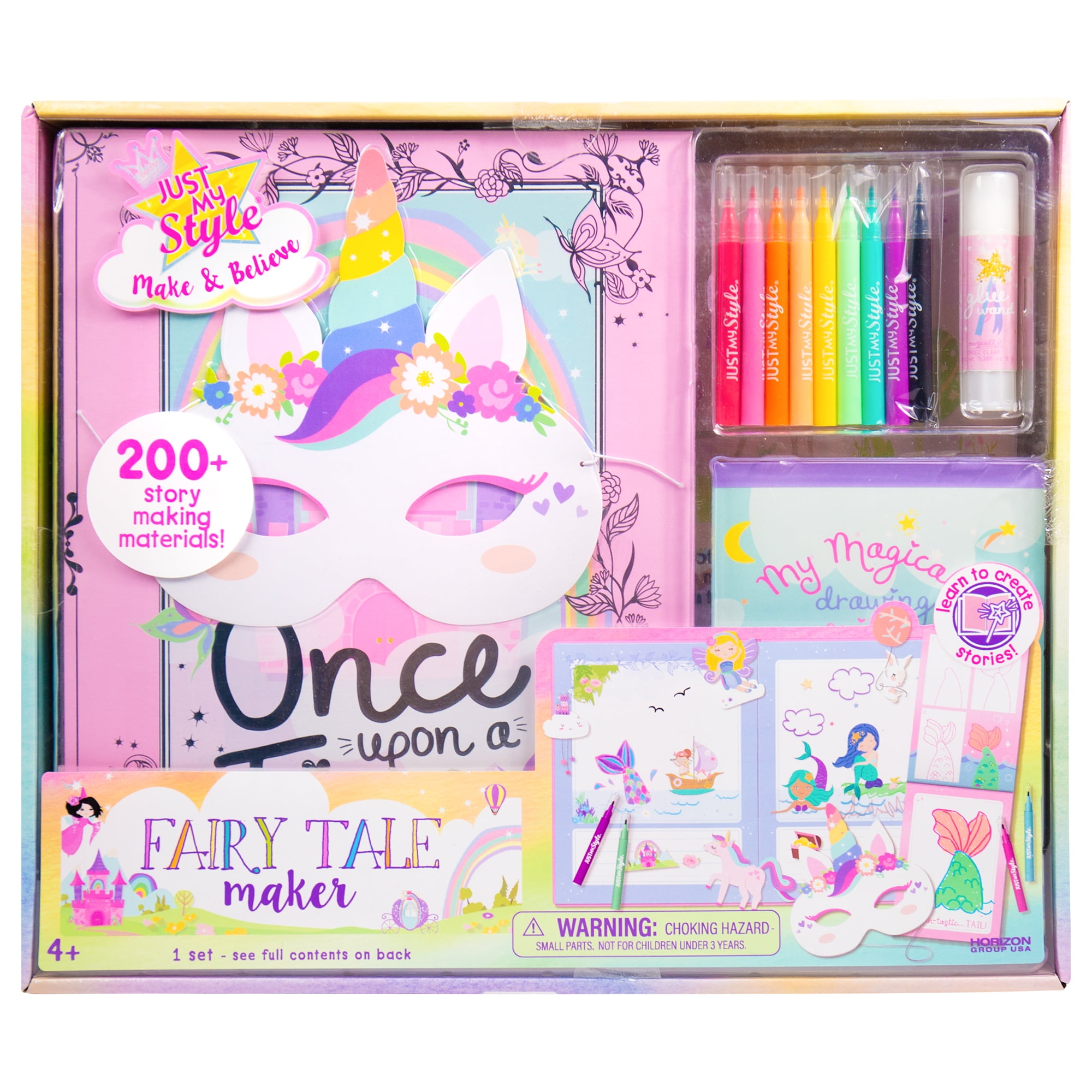 Just My Style Make & Believe Fairy Tale Storybook Maker Activity Kit