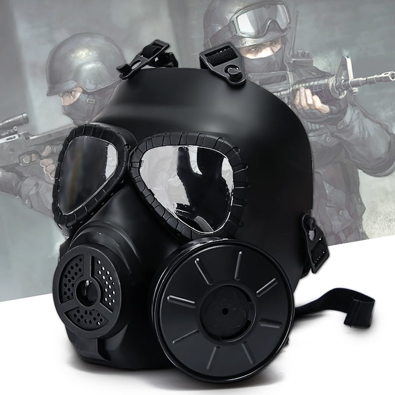 Tactical Full Face Protection Safety Gear Mask Guard for Paintball Airsoft Game Adult by