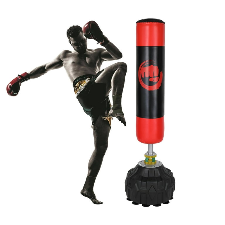 Vertical sales punching bag