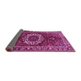 thumbnail image 2 of Ahgly Company Indoor Square Medallion Pink Traditional Area Rugs, 3' Square, 2 of 4