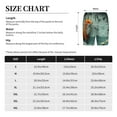 thumbnail image 3 of Susaid Paper Fox Crow Fantasy Print Mens Shorts, Breathable Lounge Sleepwear Set with Elastic Waistband and Pockets-4X-Large, 3 of 6