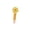 Yellow, variant on Potable Bubbles Machine, Windmill Bubble Wand with Multi-Color Spinning, Outdoor Parties Birthday Gifts