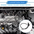 thumbnail image 2 of Unique Bargains 1 Pc Crankshaft Position Sensor for RENAULT Megane Scenic 1.9dT 97-99 Sturdy Metal Plastic Black Gray Engine Crank CKP Sensor, 2 of 6