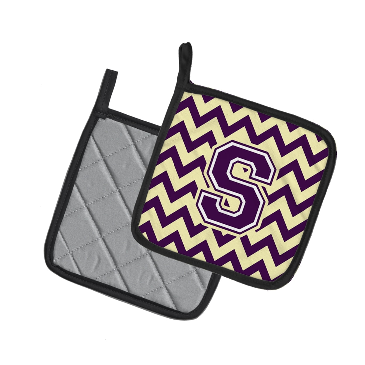 caroline's treasures chevron potholder (set of 2)