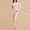 Beige, variant on Dianli Pajama Set Sleepwear Women Fashion Winter Velvet Solid Color Double Sided Velvet Warm Round Neck Long Sleeve Top And Pants Soft Insulated Cozy Homewear Loungewear Nightwear