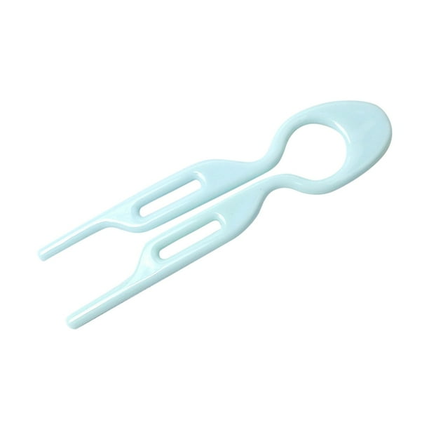 Buy 2 Save 10% Durable Black Plastic Hair Fork Clip - Versatile Styling Tool for All Hair Types