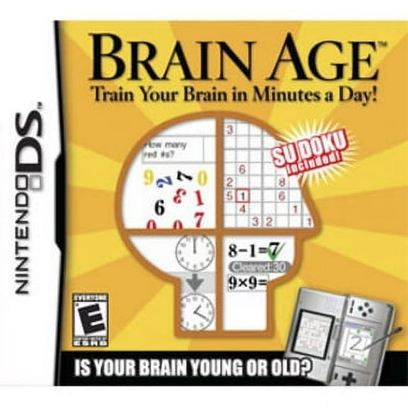 Pre-Owned Brain Age: Train Your Brain in Minutes a Day - Nintendo DS