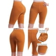 thumbnail image 4 of Made by Olivia Women's 3-Pack Basic Solid Active Yoga Biker Shorts, 4 of 5