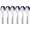Soup Spoon, variant on Stainless Steel 3-Tine Dinner Fork Set of 6