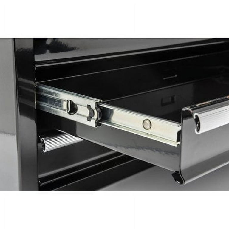 XL Series 26 in. 7-Drawer Roller Cabinet Tool Box in Black and Silver XL Series 26 in. 7-Drawer Roller Cabinet Tool Box in Black and Silver