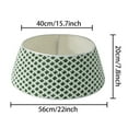 thumbnail image 2 of putnchl Christmas Tree Collars Holds,Base Christmas Tree Skirt Cover, For Holiday Party Decoration, 2 of 2