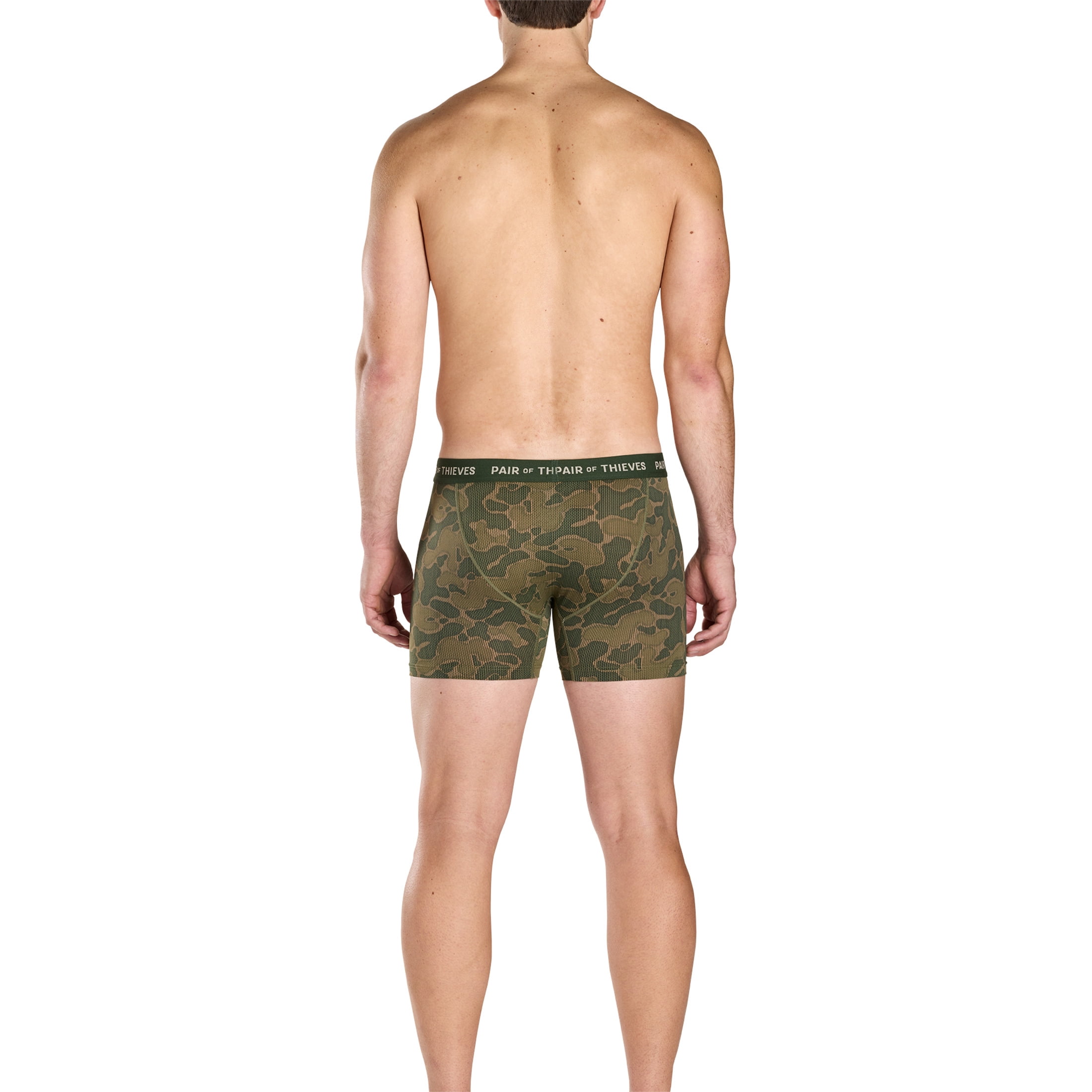 SuperFit Mesh Boxer Brief Olive 2pk L
