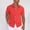 Red, variant on Dianli Shirts for Men Vertical-Striped Short Sleeve Turn-Down Collar Button-Front Shirt with Pocket Lightweight Breathable Lapel Cardigan-Style Top Summer Casual