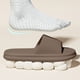 thumbnail image 5 of Zapatillas de ducha unisex de EVA | Chanclas antideslizantes para baño, piscina, playa | Suela gruesa, suave, ligera, cómoda, ergonómica, fácil de limpiar | Tallas 40-41, 42-43, 44-45 | Negro Café, 5 of 6