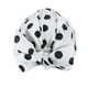 thumbnail image 2 of Bearachild Gorros de baño para ducha, estampado de flores, impermeable, reutilizable, cubierta con dobladillo elástico, gorro de baño, gorro rizado, Juegos de accesorios de baño Punto negro Bearachild HA062078-14B, 2 of 6