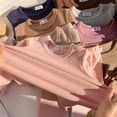 thumbnail image 7 of Girls' Set Baby Warm And Winter Solid Color Home Clothes Underwear Set Boys' And Girls' 1T 2T 3T 4T 5T 6T 7T Gift Set 5-6 Years, 7 of 7