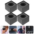 thumbnail image 2 of FENGGUIQU Microphone Isolation Holder Black ABS Sponge Interview Mic Flag Station, 2 of 6