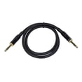 thumbnail image 1 of Cable Mono 3ft Premier Series 1/4in TRS Macho a Macho 16AWG Dorado Enchapado, 1 of 3