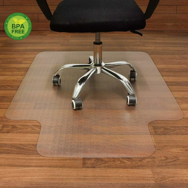 Office Chair Mat For Hardwood Floor, Clear Office Chair Mat