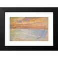 thumbnail image 2 of Ernst Schiess 14x11 Black Modern Framed Museum Art Print Titled - Sea with the Setting Sun, 2 of 5