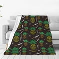 thumbnail image 1 of Balery Pineapples Manta de Felpa Suave y Acogedora – Cobija de Franela Aterciopelada para Cama, Lavable y Cálida para Sofá, Mascotas, Transpirable-60"x50", 1 of 7