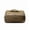 dove grey, variant on Genuine Cowhide Leather Litchi Grain Cosmetic Case, Women's Top-handle Storage Bag, Travel Makeup Pouch