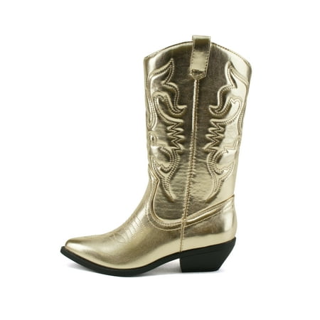 

Western Cowboy Pointed Toe Knee High Pull On Tabs Boots