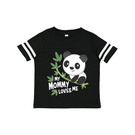 

Inktastic My Mommy Loves Me- Cute Panda Gift Toddler Boy or Toddler Girl T-Shirt