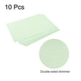 thumbnail image 3 of Unique Bargains Shimmer Cardstock Paper 10 Sheets, 8x11.5 Inch 92 Lb/250gsm, Light Green, 3 of 6