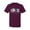 Maroon, variant on For the Love of the Game Sports Men's Graphic T-Shirt, Black, X-Large