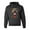 Heather Black, variant on My Favorite Breed is The One In Need | Colorful Labrador Dog | Dean Russo Art Animal Lover Unisex Hoodie Sweatshirt, Purple, M