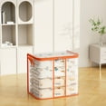thumbnail image 2 of PVC Clothing Storage Bag, Transparent Storage Bag, Moisture-Proof Storage Bag, Dust-Proof Storage Bag, Quilts and Down Jackets Storage, Large Capacity Storage Bag, Closet Organizer, 2 of 4