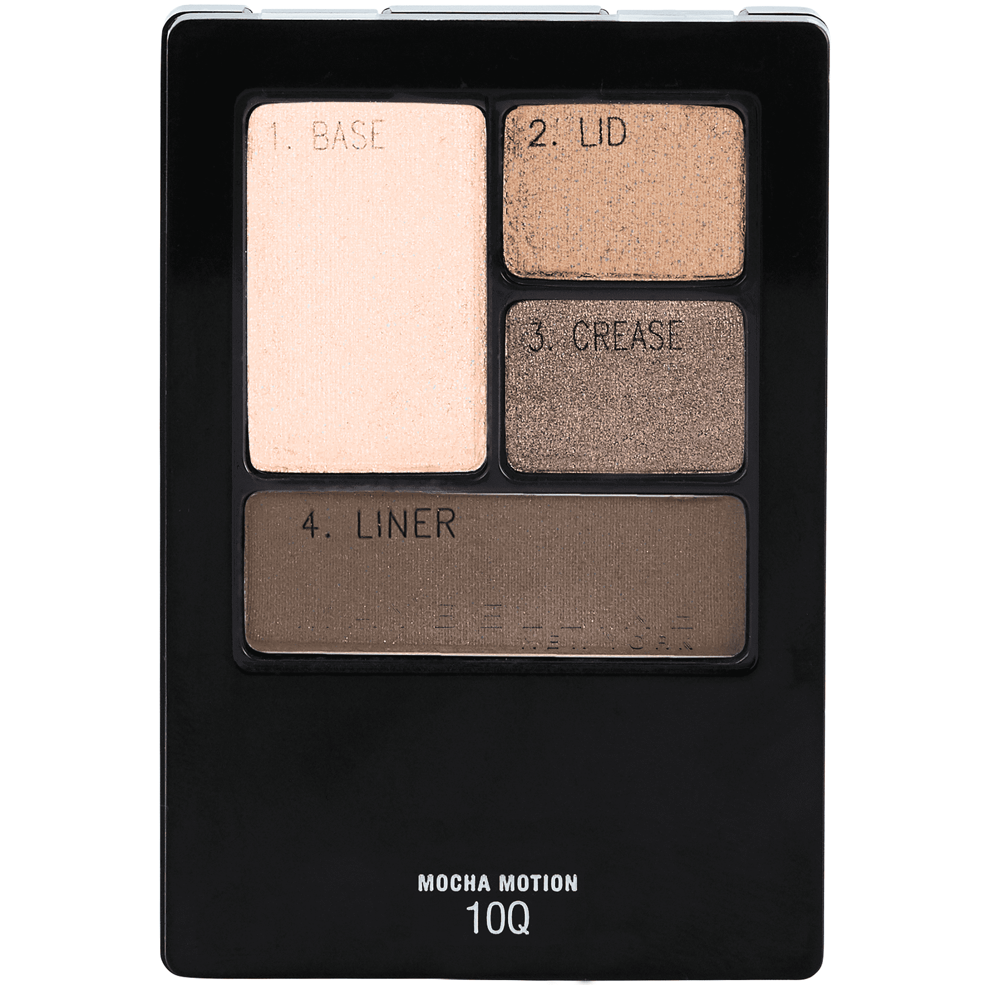 (4 pack) Maybelline Expert Wear Eyeshadow Quads, Mocha Motion