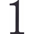 thumbnail image 2 of Atlas Homewares TRN1-BL 6-Inch The Traditionalist House Number-1, Matte Black, 2 of 3