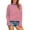Red#9527, variant on BOOMNY Womens Long Sleeve Tshirts Crew Neck Striped T-Shirt Loose Fall Tee Tops for Women