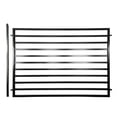 thumbnail image 2 of ALEKO Yard Garden Powder Coated Steel Fence 8' x 5' Milan Style Black, 2 of 6