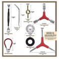 thumbnail image 1 of Kit de herramientas para radios Boy, 10 Uds., llave para radios abiertos de 8 cortes, llave para radios de bicicleta, 1 of 4