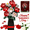 white&red, variant on OKKIDY Rose Bouquet Building Kit, 841PCS Faux Rose Plants with Vase, Compatible with Lego, Valentine's Day for Adults and Kids Ages 6+