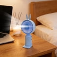 thumbnail image 6 of Mini Portable Fan, Adjustable Speed Powerful Handheld Fan, Battery Operated Cute Design Personal Small Fan, USB Rechargeable Makeup Eyelash Hand Fan Travel Essentials for Women Men Girls, 6 of 6